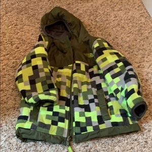 North face reversible jacket